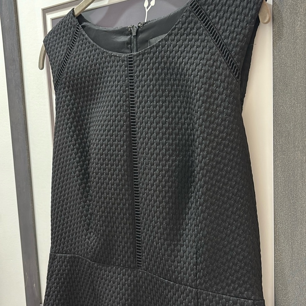 Jcrew black pattern shift dress. Size 10T